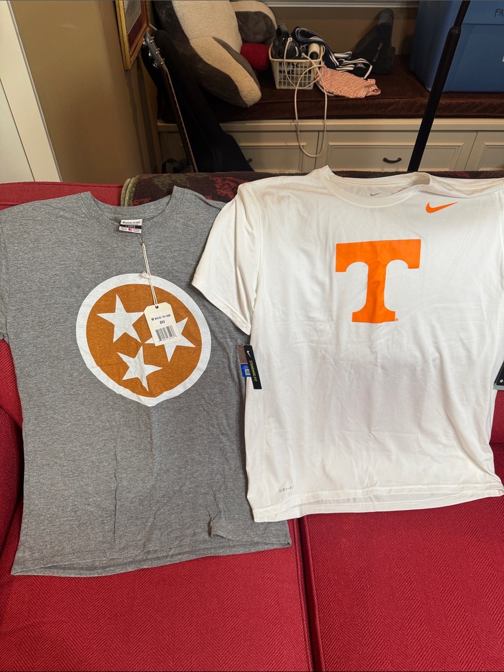 NWT Men’s Tennessee Volunteers 2 Tee-Shirt Bundle
